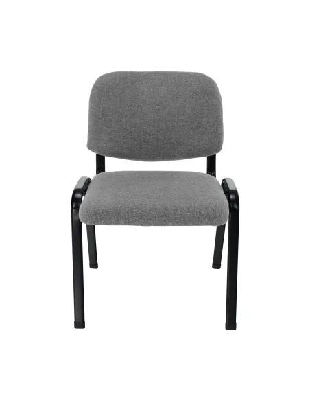 Scaun de birou ISO ECO, gri, birou, 53.5x43x78 cm, textil/metal | MobilaOK