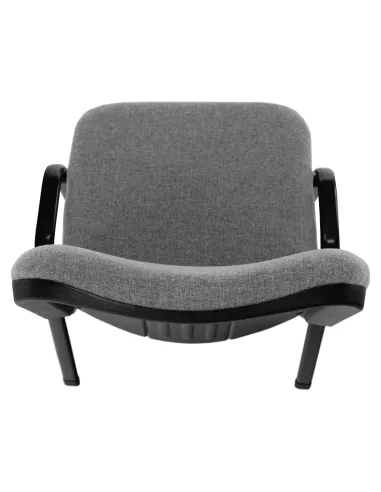 Scaun de birou ISO ECO, gri, birou, 53.5x43x78 cm, textil/metal | MobilaOK