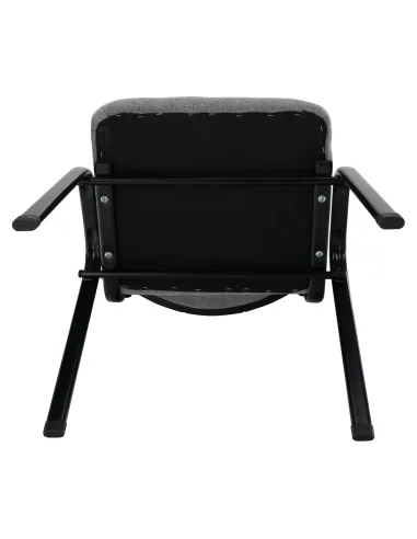 Scaun de birou ISO ECO, gri, birou, 53.5x43x78 cm, textil/metal | MobilaOK