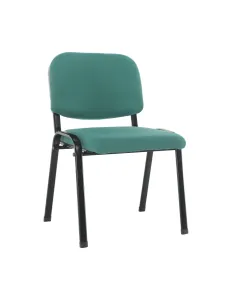 Scaun de birou ISO ECO, verde, pentru birou, 53.5x43x78 cm, textil/metal | MobilaOK