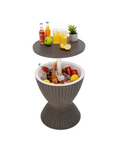 Masă de răcire FABIR, grădină, Ø48.5x57/81.7 cm, Plastic | MobilaOK
