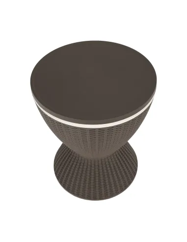 Masă de răcire FABIR, grădină, Ø48.5x57/81.7 cm, Plastic | MobilaOK