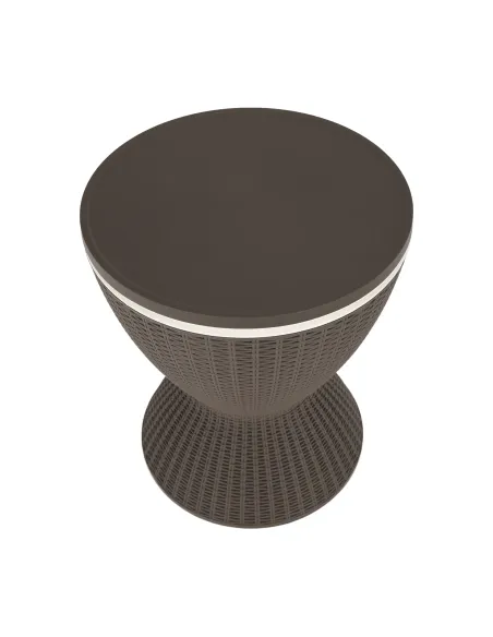 Masă de răcire FABIR, grădină, Ø48.5x57/81.7 cm, Plastic | MobilaOK