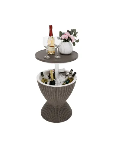 Masă de răcire FABIR, grădină, Ø48.5x57/81.7 cm, Plastic | MobilaOK