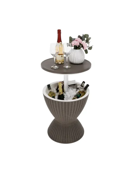 Masă de răcire FABIR, grădină, Ø48.5x57/81.7 cm, Plastic | MobilaOK