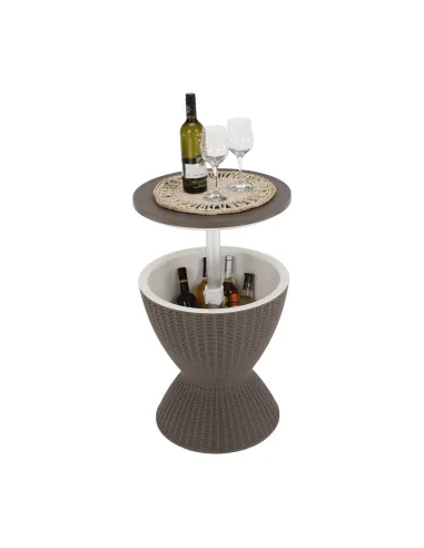 Masă de răcire FABIR, grădină, Ø48.5x57/81.7 cm, Plastic | MobilaOK