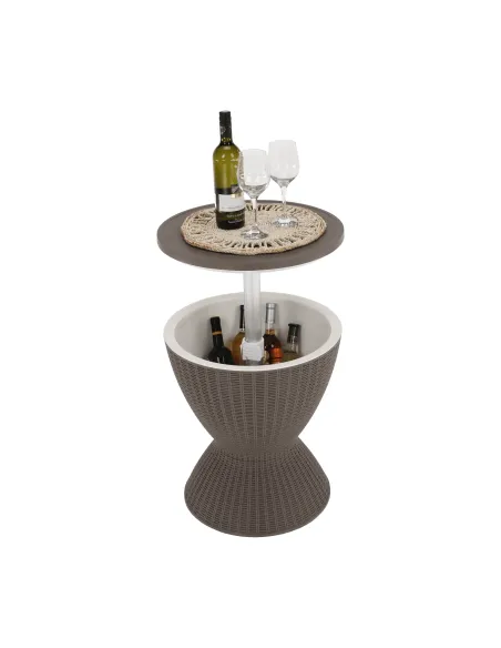 Masă de răcire FABIR, grădină, Ø48.5x57/81.7 cm, Plastic | MobilaOK