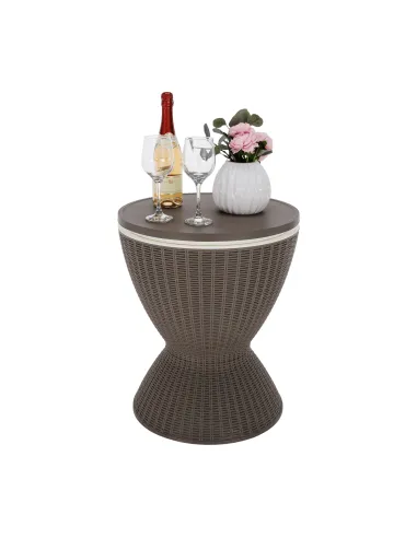Masă de răcire FABIR, grădină, Ø48.5x57/81.7 cm, Plastic | MobilaOK