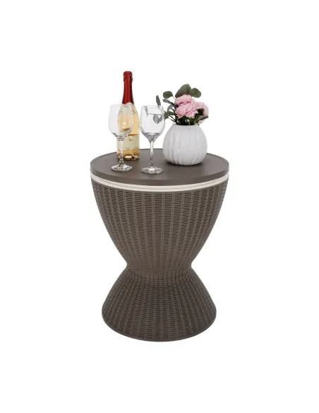 Masă de răcire FABIR, grădină, Ø48.5x57/81.7 cm, Plastic | MobilaOK