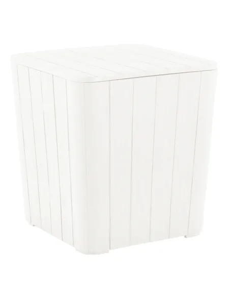 Cutie de depozitare IBLIS, gradina/terasa, 39x39x42 cm, Plastic | MobilaOK