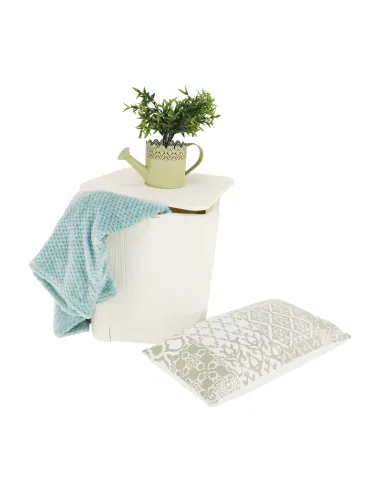 Cutie de depozitare IBLIS, gradina/terasa, 39x39x42 cm, Plastic | MobilaOK