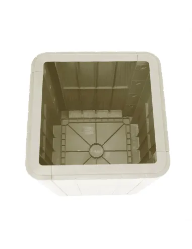 Cutie de depozitare IBLIS, gradina/terasa, 39x39x42 cm, Plastic | MobilaOK