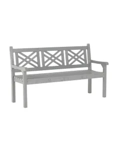 Bancă de grădină FABLA, exterior, 150 cm, Lemn, gri | MobilaOK