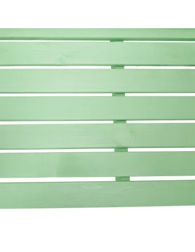 Bancă de grădină FABLA, terasă/grădină, 124x58x88 cm, Lemn, culoare neo mentă | MobilaOK