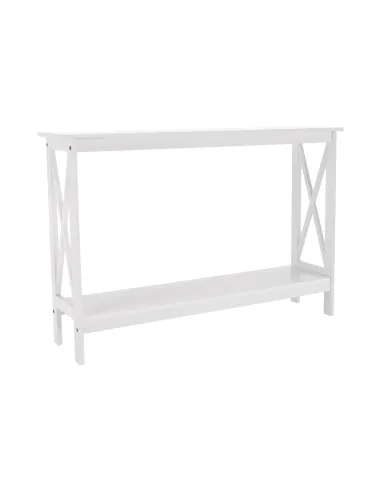 Consolă APOLOS living 120x30x80 cm MDF alb | MobilaOK