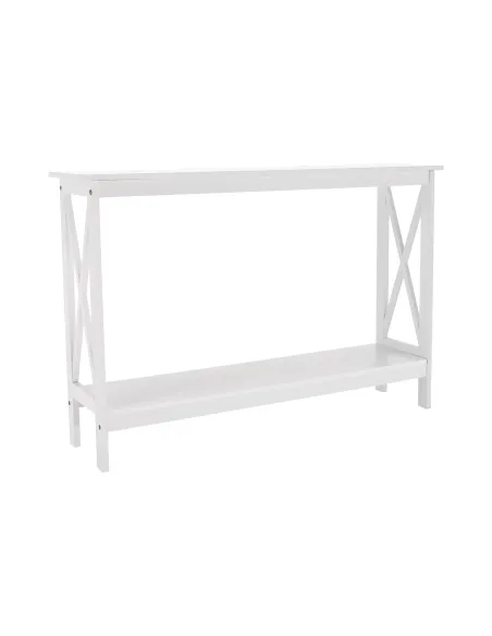 Consolă APOLOS living 120x30x80 cm MDF alb | MobilaOK
