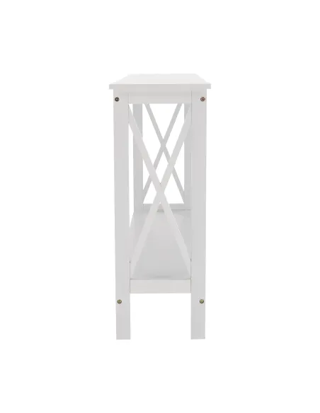 Consolă APOLOS living 120x30x80 cm MDF alb | MobilaOK
