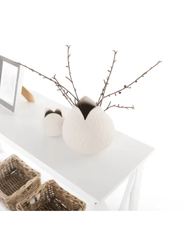 Consolă APOLOS living 120x30x80 cm MDF alb | MobilaOK
