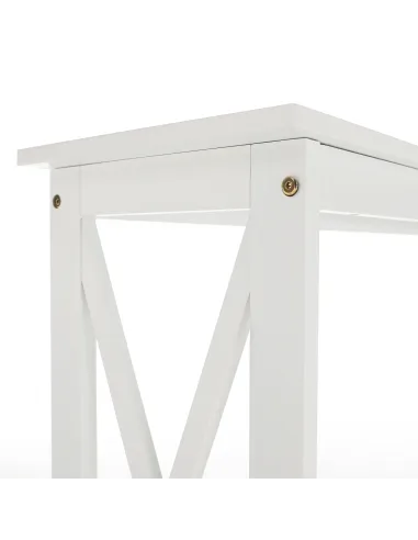 Consolă APOLOS living 120x30x80 cm MDF alb | MobilaOK