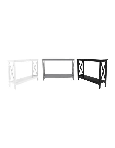 Consolă APOLOS living 120x30x80 cm MDF alb | MobilaOK