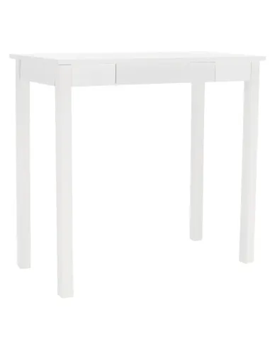 Consolă AMYNTAS pentru hol, dormitor, living, 80x40x75 cm, MDF alb | MobilaOK