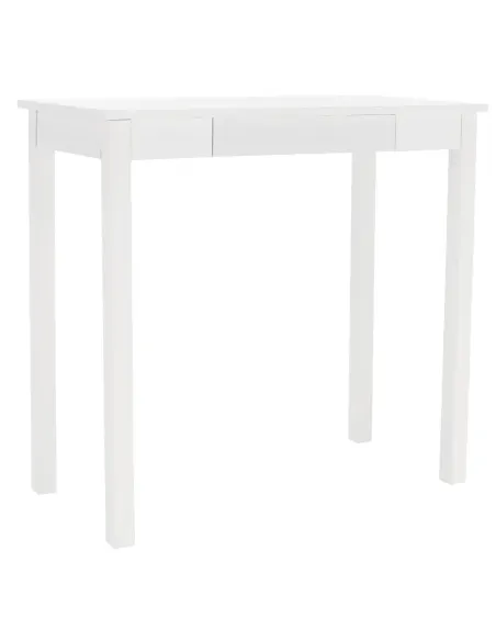 Consolă AMYNTAS pentru hol, dormitor, living, 80x40x75 cm, MDF alb | MobilaOK