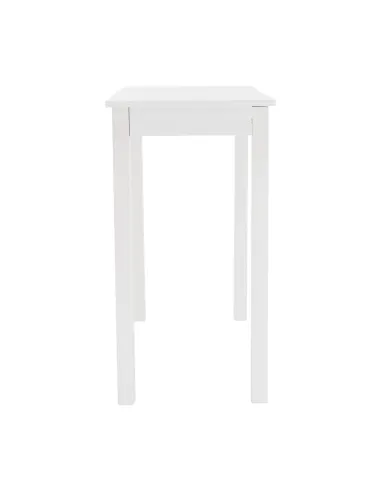 Consolă AMYNTAS pentru hol, dormitor, living, 80x40x75 cm, MDF alb | MobilaOK