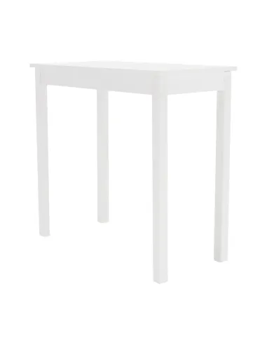 Consolă AMYNTAS pentru hol, dormitor, living, 80x40x75 cm, MDF alb | MobilaOK