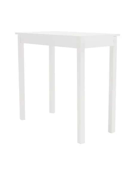 Consolă AMYNTAS pentru hol, dormitor, living, 80x40x75 cm, MDF alb | MobilaOK