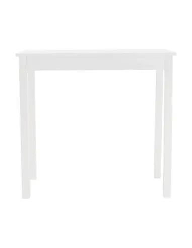 Consolă AMYNTAS pentru hol, dormitor, living, 80x40x75 cm, MDF alb | MobilaOK