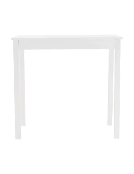 Consolă AMYNTAS pentru hol, dormitor, living, 80x40x75 cm, MDF alb | MobilaOK
