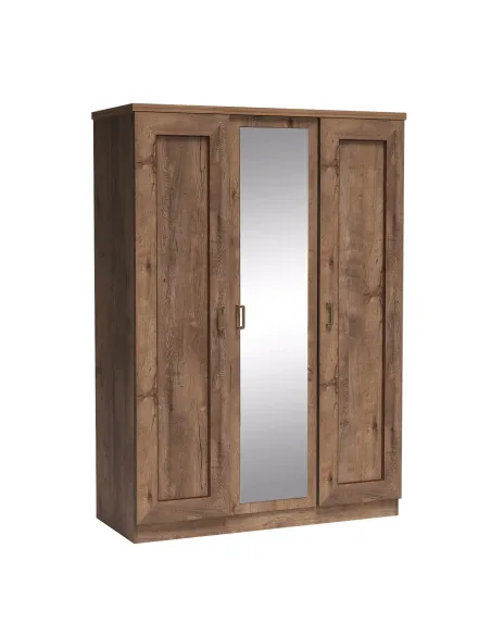 Dulap Şifonier TEDY T15, dormitor/hol/living, 135x57x190 cm, PAL melaminat şi MDF înfoliat | MobilaOK