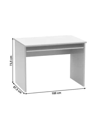 Set de birou JOHAN 2 NEW, birou, 150x67,5 cm, PAL melaminat | MobilaOK