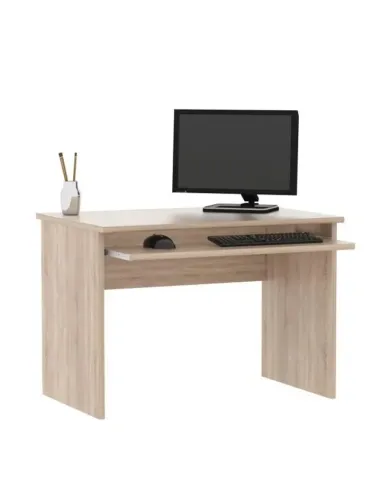 Birou JOHAN NEW 02 pentru birou, 100x67,5x73,5 cm, PAL melaminat stejar sonoma | MobilaOK