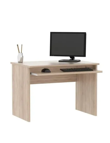 Birou JOHAN NEW 02 pentru birou, 100x67,5x73,5 cm, PAL melaminat stejar sonoma | MobilaOK