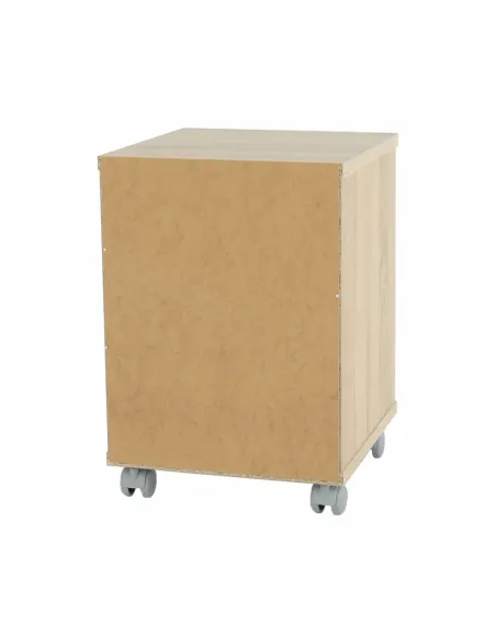 Dulăpior birou JOHAN 2, 39x40.5x55 cm, PAL melaminat stejar/alb | MobilaOK