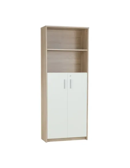 Dulap de birou, JOHAN 2 NEW 10, birou, 72.5x33.8x186 cm, PAL melaminat | MobilaOK