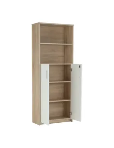 Dulap de birou, JOHAN 2 NEW 10, birou, 72.5x33.8x186 cm, PAL melaminat | MobilaOK 2