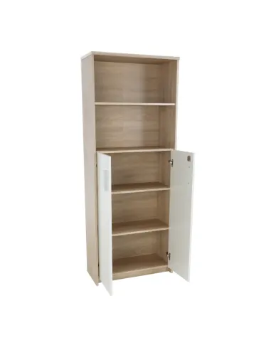 Dulap de birou, JOHAN 2 NEW 10, birou, 72.5x33.8x186 cm, PAL melaminat | MobilaOK