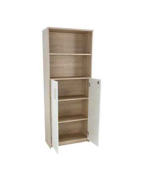 Dulap de birou, JOHAN 2 NEW 10, birou, 72.5x33.8x186 cm, PAL melaminat | MobilaOK