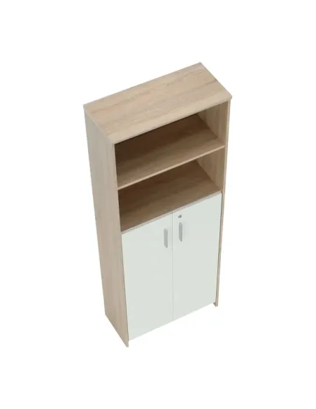 Dulap de birou, JOHAN 2 NEW 10, birou, 72.5x33.8x186 cm, PAL melaminat | MobilaOK