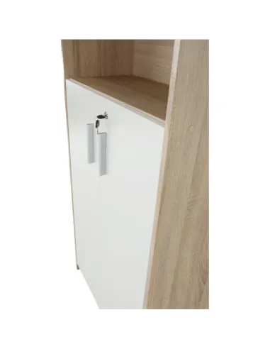 Dulap de birou, JOHAN 2 NEW 10, birou, 72.5x33.8x186 cm, PAL melaminat | MobilaOK