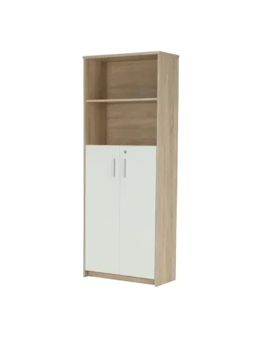 Dulap de birou, JOHAN 2 NEW 10, birou, 72.5x33.8x186 cm, PAL melaminat | MobilaOK
