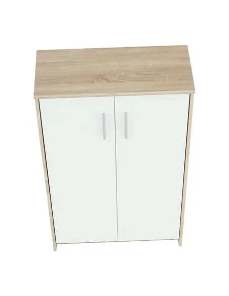 Dulăpior de birou JOHAN 2 NEW 13, 72.5x33.8x115.5 cm, PAL melaminat | MobilaOK