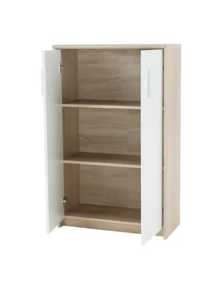 Dulăpior de birou JOHAN 2 NEW 13, 72.5x33.8x115.5 cm, PAL melaminat | MobilaOK
