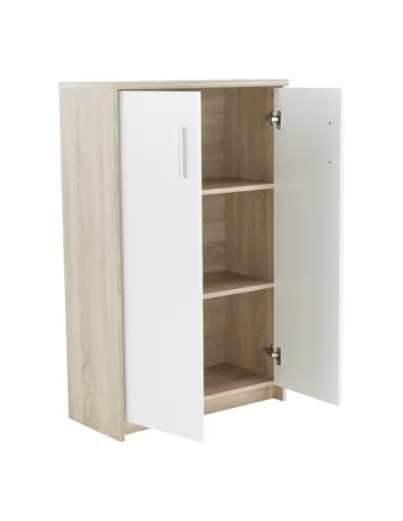 Dulăpior de birou JOHAN 2 NEW 13, 72.5x33.8x115.5 cm, PAL melaminat | MobilaOK