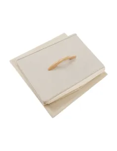 Comodă HAZEL TYP 1 dormitor/hol, 31x99x29 cm, MDF, metal, textil | MobilaOK 2
