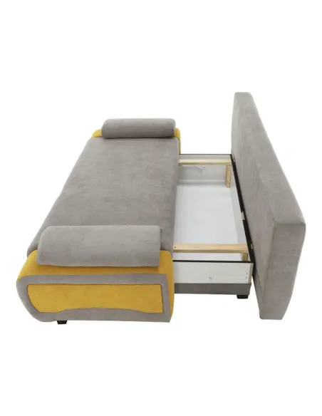 Canapea colțar extensibilă BOLIVIA, living, 200x88x105 cm, textil Cosmic, arcuri Bonell | MobilaOK