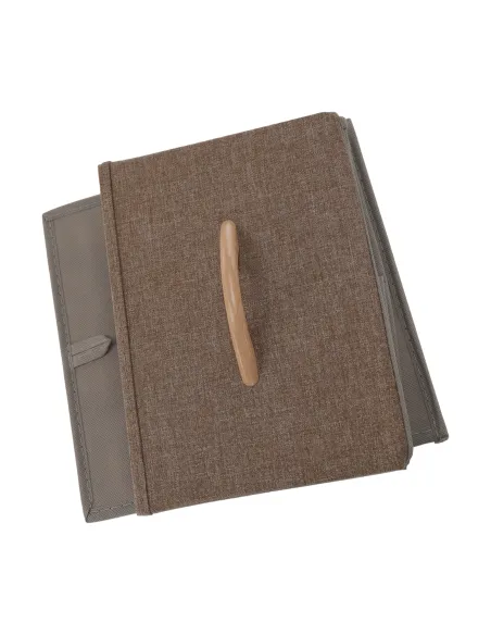 Comodă HAZEL TYP 1 dormitor/hol, 31x99x29 cm, MDF, metal, textil | MobilaOK