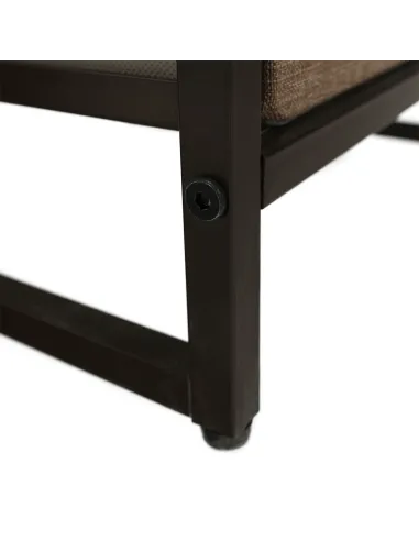 Comodă HAZEL TYP 1 dormitor/hol, 31x99x29 cm, MDF, metal, textil | MobilaOK